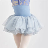 Amelia 4-Layer Silk Tulle Ballet Skirt