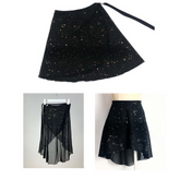 Sky sparkling fairy wrap skirt