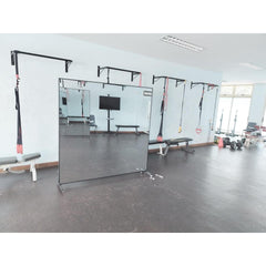 Shatterproof Framed Mirror on Wheels