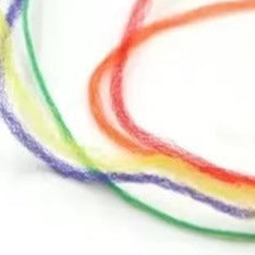 The thread is fluffy The thread is fluffy