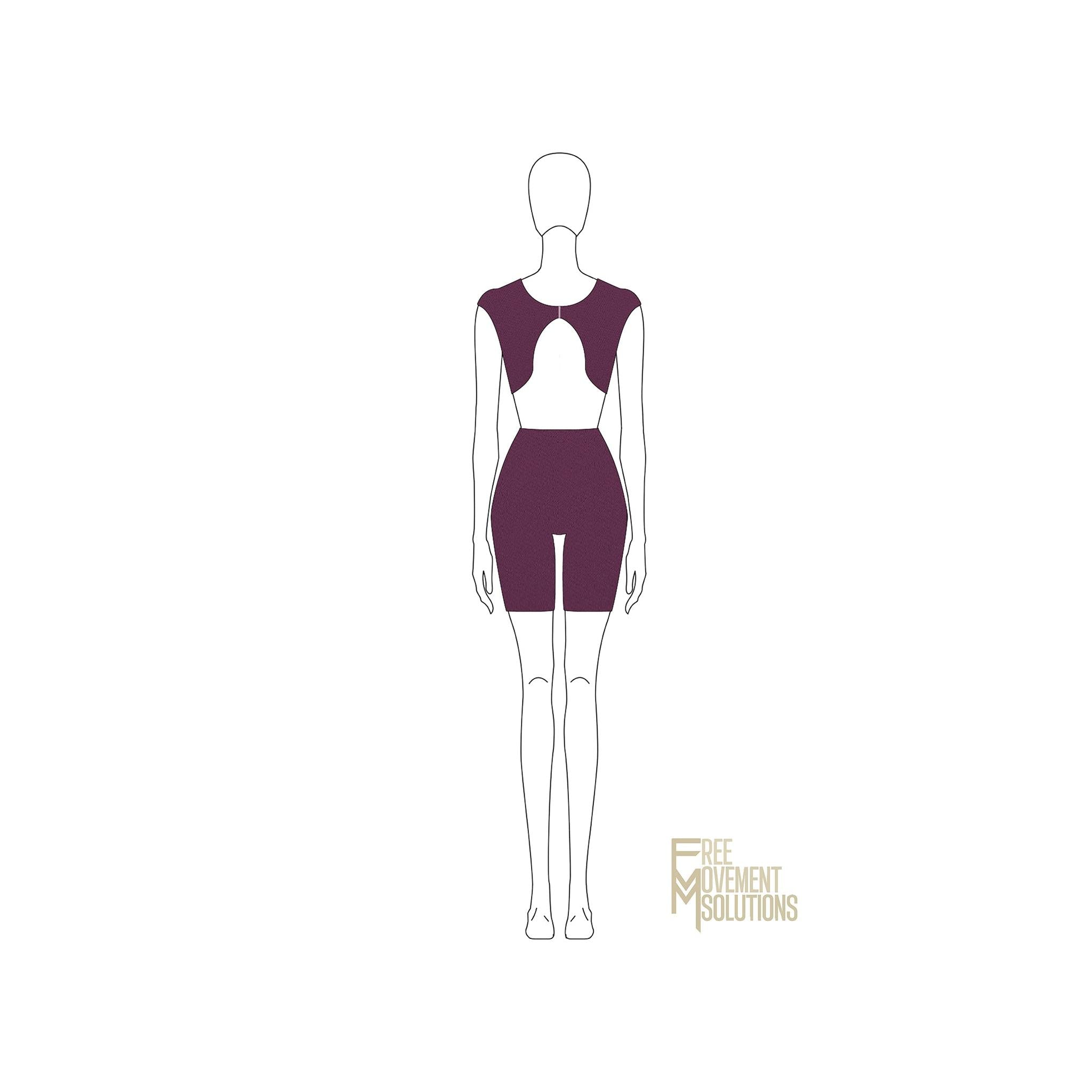 Couture Open Back Unitard Couture Open Back Unitard