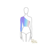 Couture Three Quarter Sleeve Toga