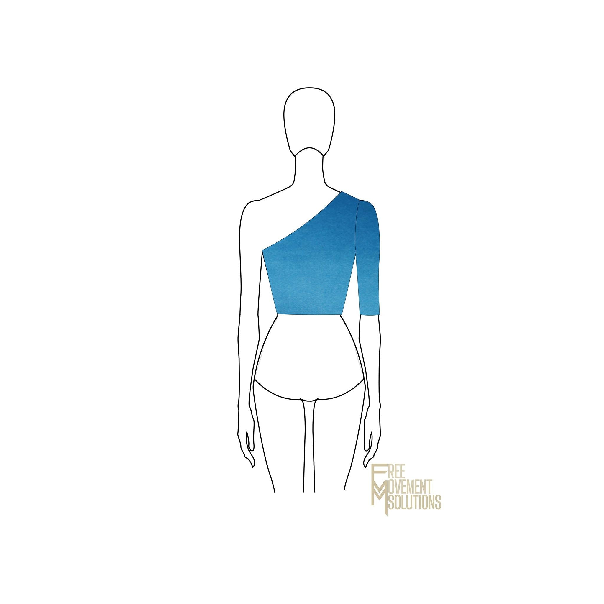 Couture Mid Sleeve Toga Top Couture Mid Sleeve Toga Top