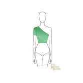 Couture Short Sleeve Toga Top