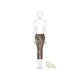 Couture Low Waisted Capri Length Leggings