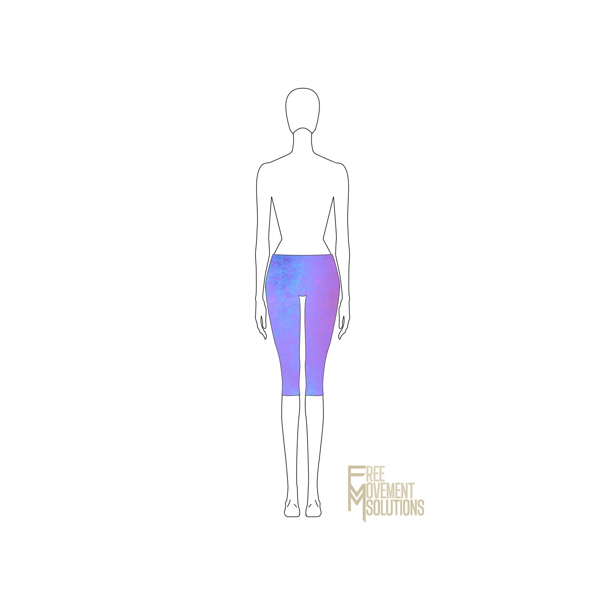 Couture Low Waisted Knee Length Leggings Couture Low Waisted Knee Length Leggings