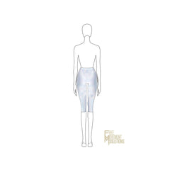 Couture High Waisted Knee Length Leggings
