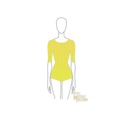 Couture Mid Sleeve Leotard