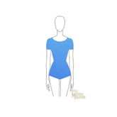 Couture Scoop Back Short Sleeve Leotard