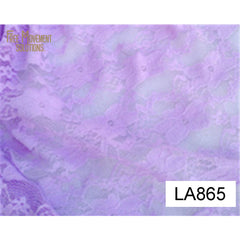 Floral Stretch Lace Fabric