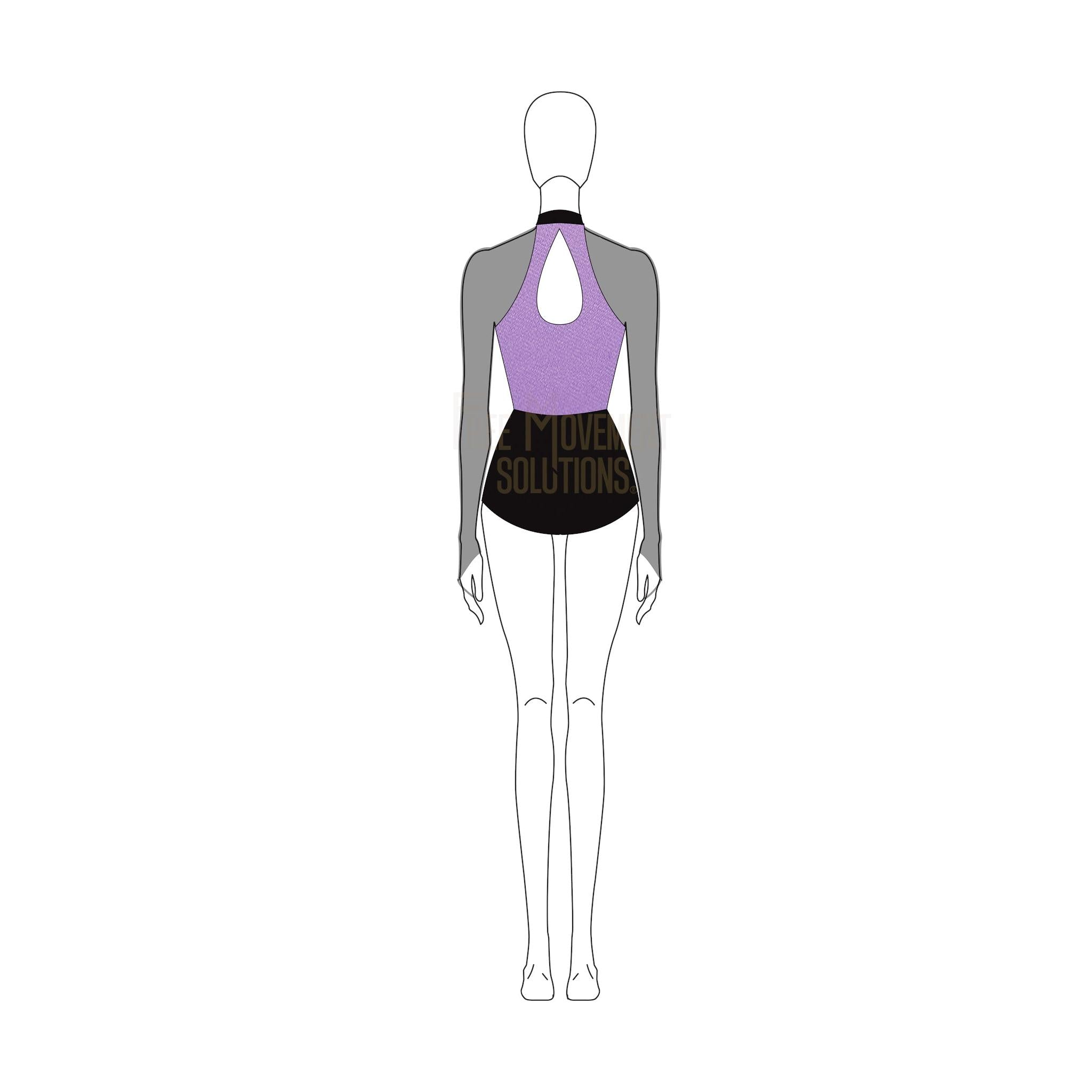 Couture Keyhole Halter Leotard Couture Keyhole Halter Leotard