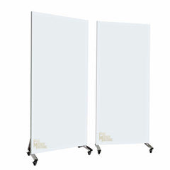 Shatterproof Frameless Mirror on Wheels