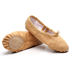 Split Sole Canvas Ballet Shoes