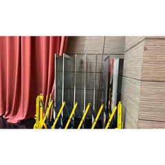 Shatterproof Frameless Mirror on Wheels