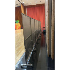 Shatterproof Frameless Mirror on Wheels