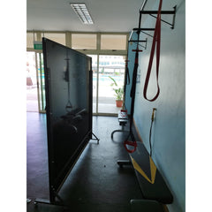 Shatterproof Framed Mirror on Wheels