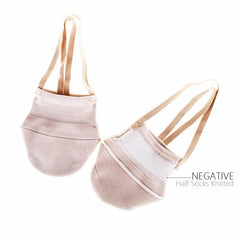 Knitted Half Sole Shoes