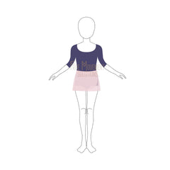 Couture Classic Leotard with Wrap Skirt