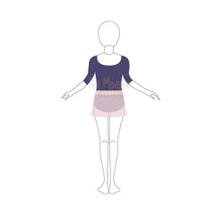 Couture Classic Leotard with Wrap Skirt