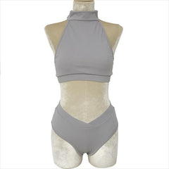 Rivienne Halter Neck Dance Set with Undergarment