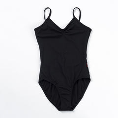 Zeravelle Backless Contrast Strap Leotard