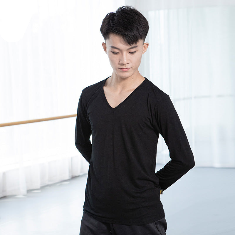 Wesley V-Neck Long Sleeve Practice Top