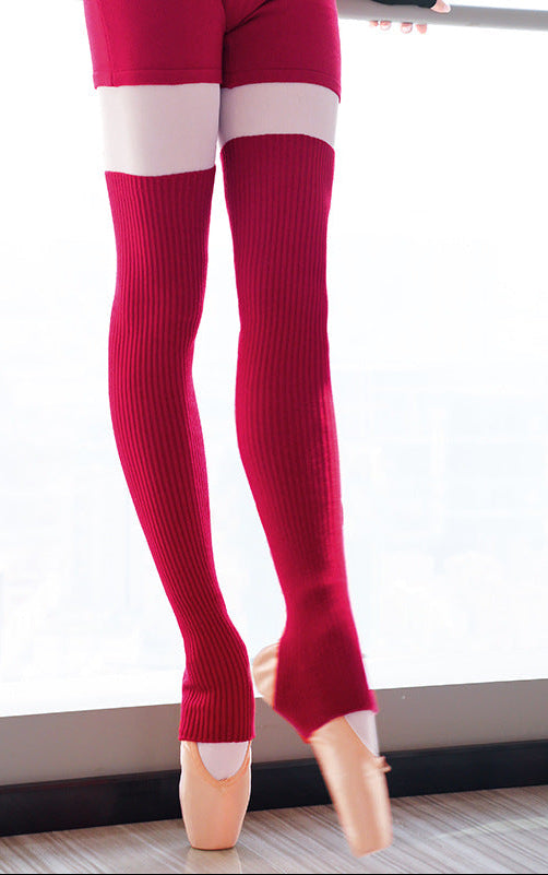 Paolina Over-the-Knee Ribbed Leg Warmers