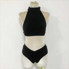Rivienne Halter Neck Dance Set with Undergarment