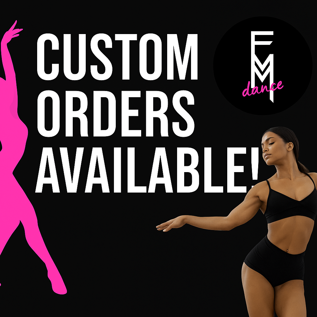 Nyra Adult & Girls’ Black Flash Figure Skating & Pole Dance Costume