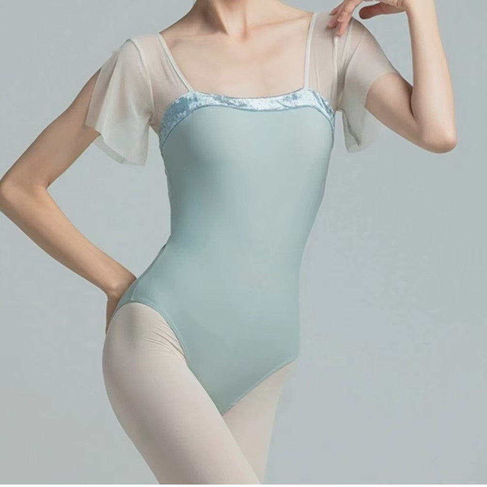 Tabitha Flutter Sleeve Leotard