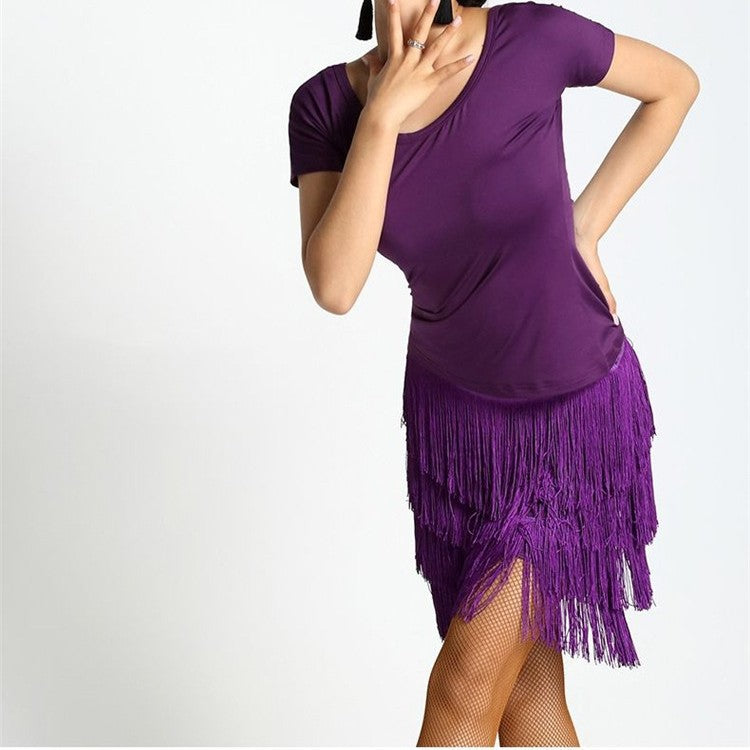 Celindra Four-Layer Fringe Skirt