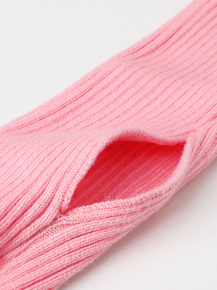 Paolina Over-the-Knee Ribbed Leg Warmers