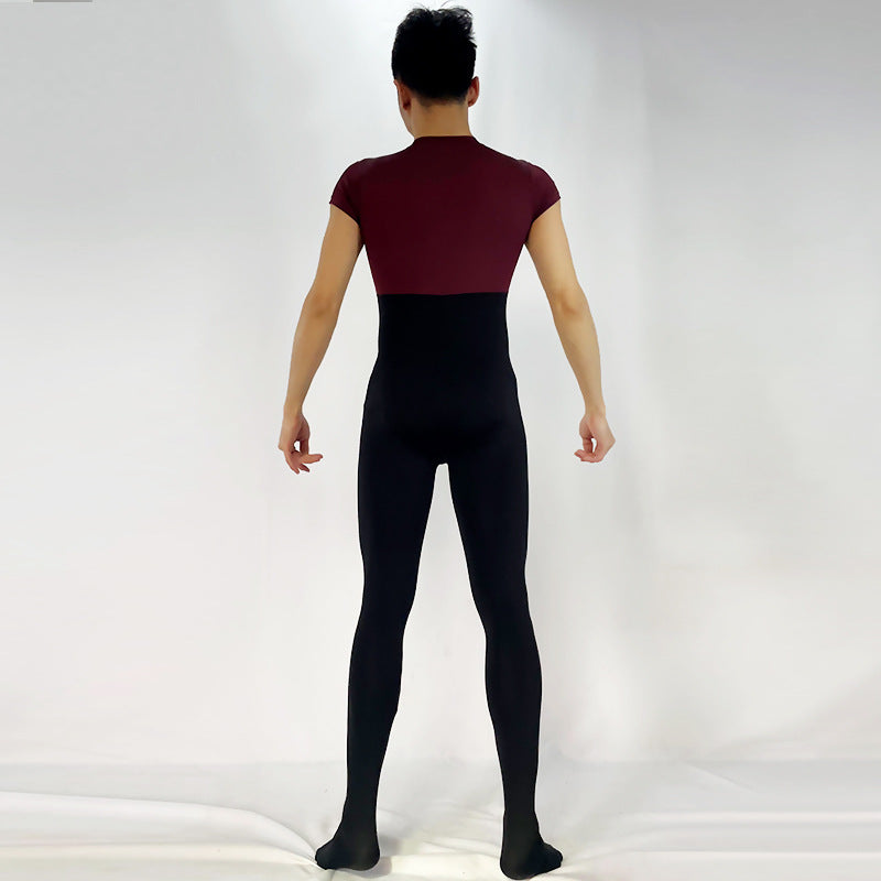 Galen Short Sleeve Footed Unitard