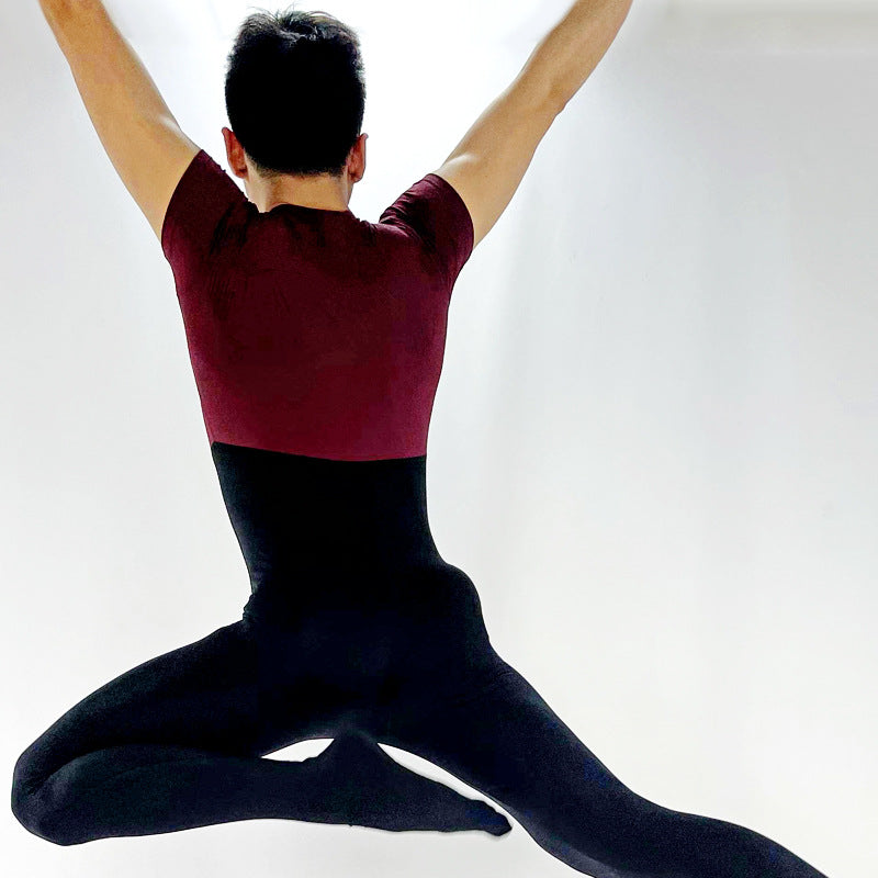 Galen Short Sleeve Footed Unitard