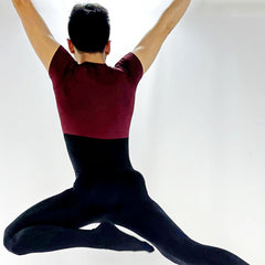 Galen Short Sleeve Footed Unitard
