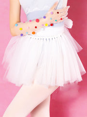 Zaylee Soft Tulle Layered Skirt