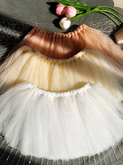 Zaylee Soft Tulle Layered Skirt