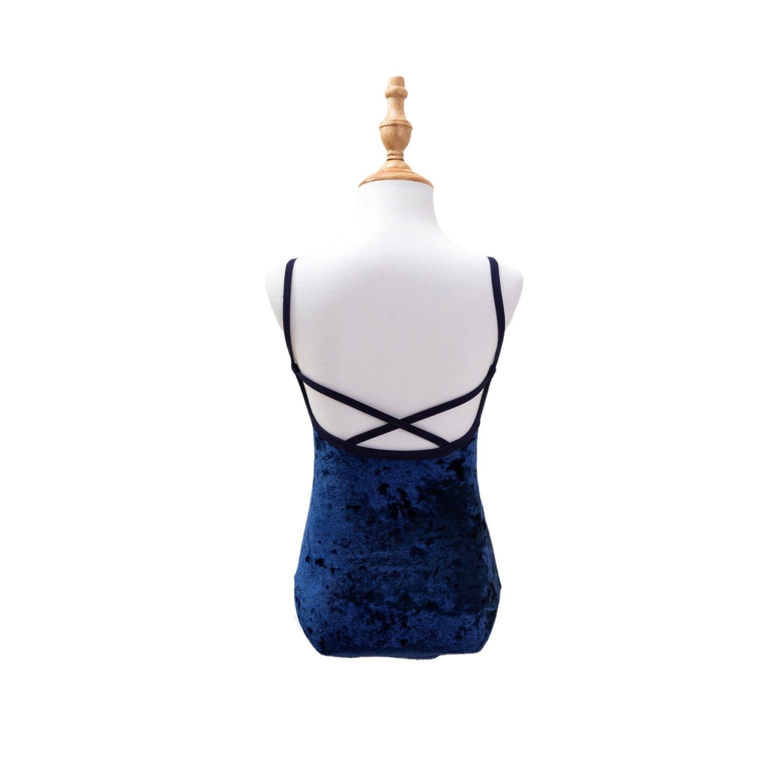 Fairliquea Velvet Strap Training Leotard