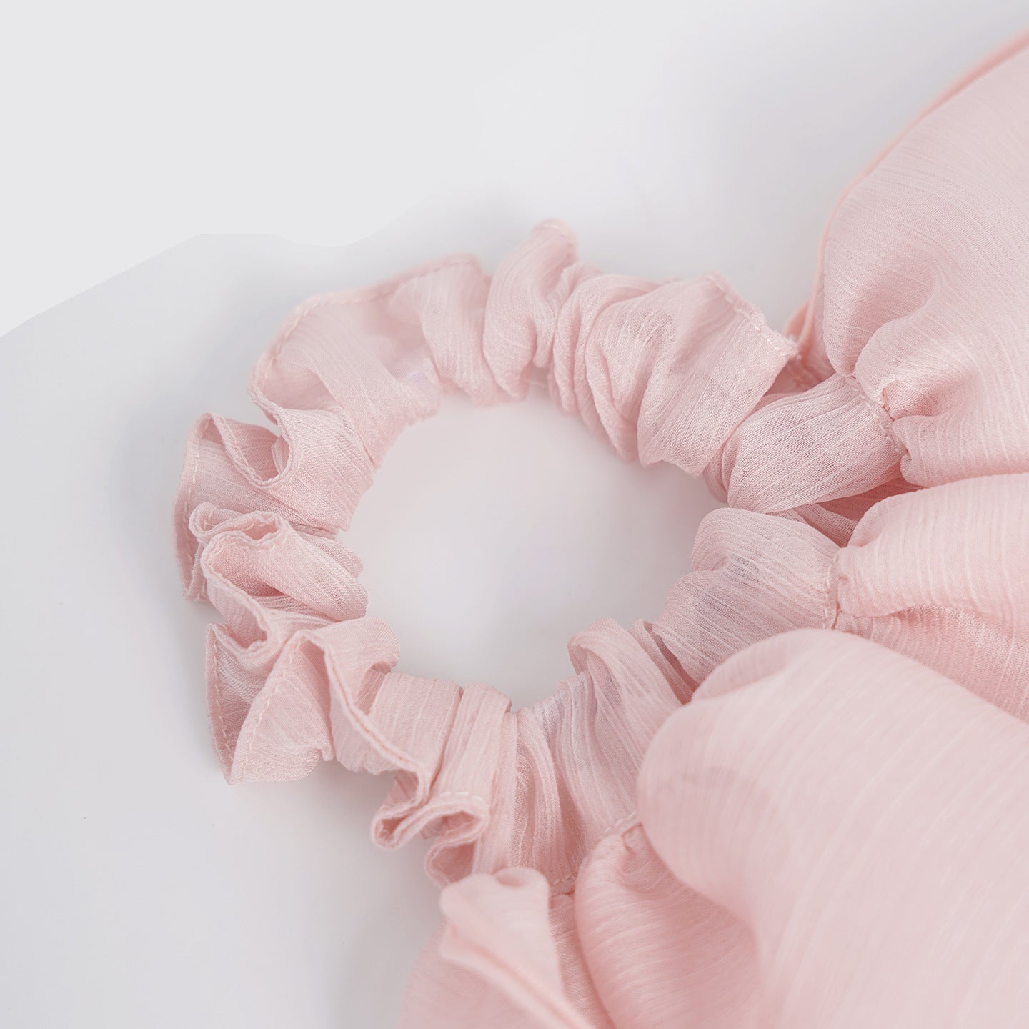 Lilliana Mesh Ribbon Scrunchie