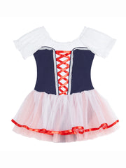 Petalnella Lace-Up Dress