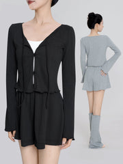 Ianthe Knit Cardigan Dance Set