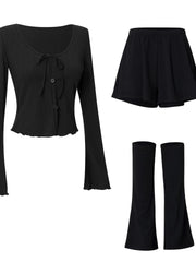 Ianthe Knit Cardigan Dance Set
