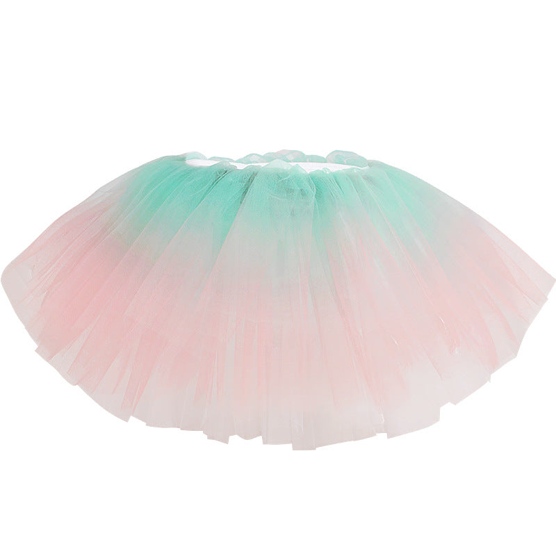 Lunira Gradient Tulle Skirt