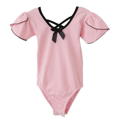 Mariela Flutter Sleeve Training Leotard