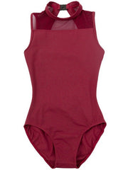 Zelina High Neck Sleeveless Leotard