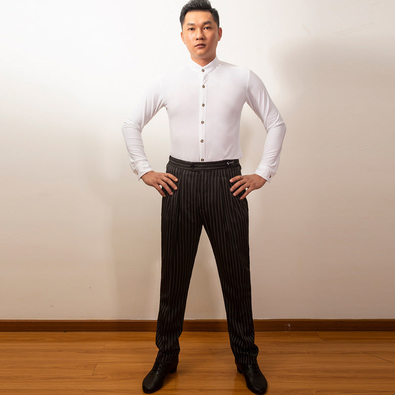 Viktor Stand Collar Slim Fit Loong Sleeve