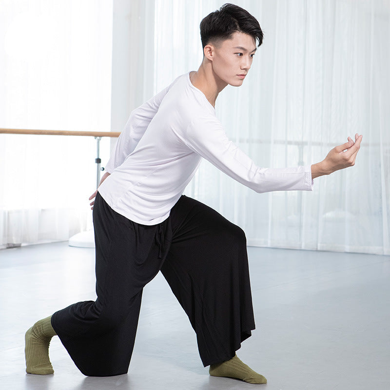 Wesley V-Neck Long Sleeve Practice Top