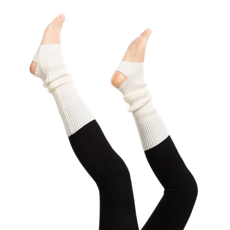Gavellia Knit Warm-Up Leg Covers
