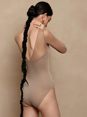 Urinavelle Mesh Sleeve Leotard