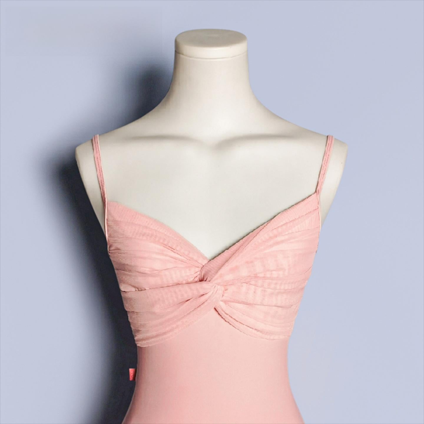 Zoravienne Mesh Twist Leotard